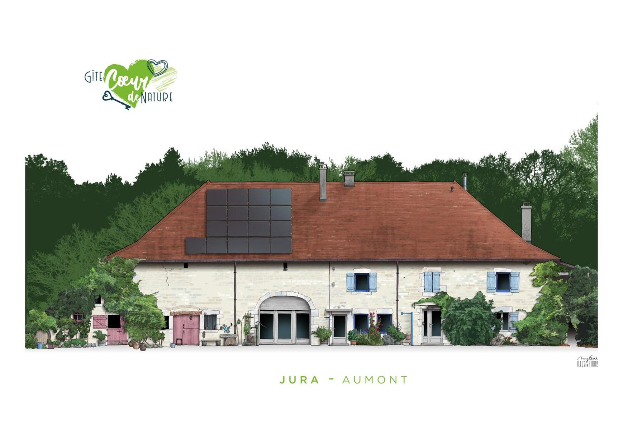 Gite Coeur De Nature Abergement-le-Grand Extérieur photo